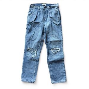 Kenzie Vintage Blue Distressed Women’s Jeans